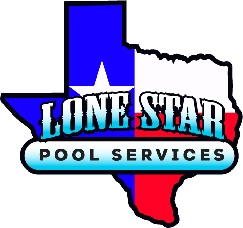 Logo of Lone Star Pool Services, emphasizing the brand name and services offered. Aligns seamlessly with the context of the webpage.