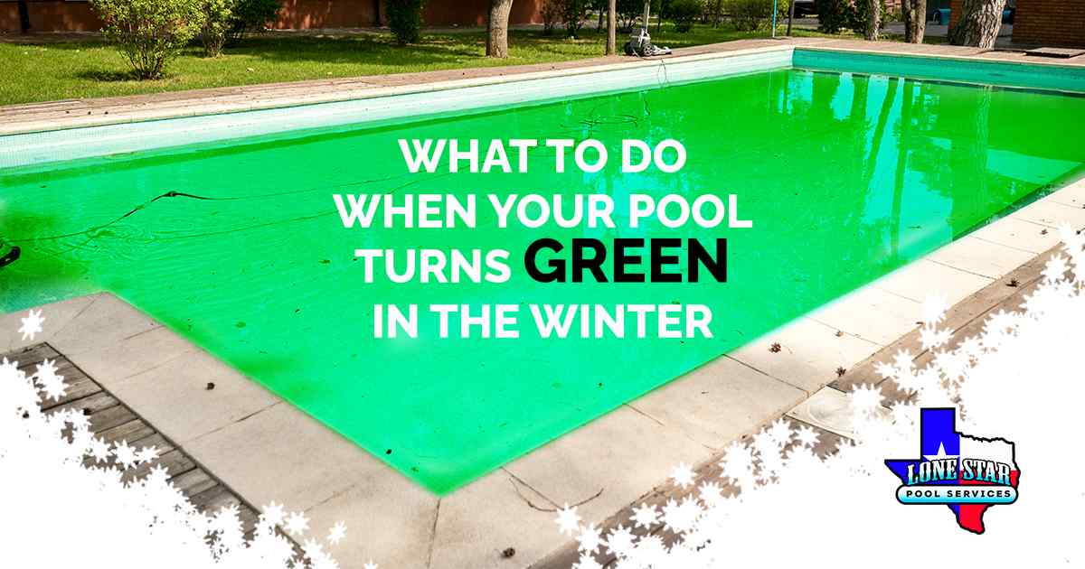 What to Do When Your Pool Turns Green in the Winter A luxury hotel garden featuring a swimming pool and wooden deck, representing Lonestar Pool Services and highlighting what to do when your pool turns green in the winter.